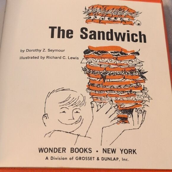 Vintage 60s Dinosaur Ben, The Rabbit, The Sandwich preschool books MCM - Picture 6 of 15